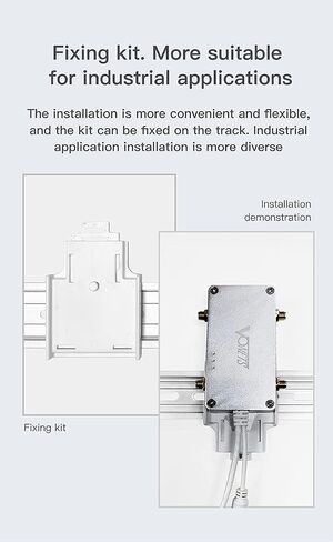 VONETS VBG1200 AC1200 Dual Band 2.4GHz+5GHz WiFi Bridge, Industrial WiFi to Ethernet Adapter, Wireless Repeater/Router, 5-24V Wide Voltage, RJ45 LAN Port, for IP Camera DVR PLC Printer in Kuwait