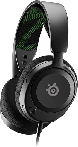 SteelSeries Arctis Nova 1X Wired 3.5mm AUX Gaming Headset for Xbox, PC, PlayStation, Nintendo Switch, Android & iOS - AI-Powered Noise-Cancelling ClearCast Gen 2 Microphone in Kuwait