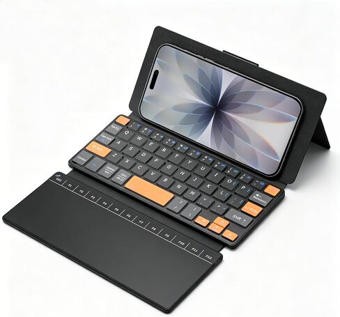 DOGAIN Mini Wireless Keyboard with Touchpad for Phones, Galaxy Z Fold, iPad in Kuwait