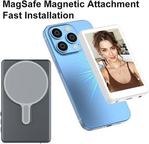 Vlog Selfie Monitor Screen for iPhone 7-17 Series and Android in Kuwait