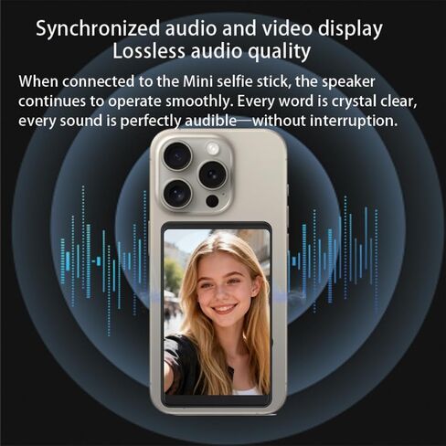 Vlog Selfie Monitor Screen for iPhone 7-17 Series and Android in Kuwait