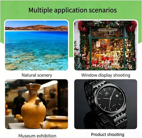 New CPL Phone Camera Filter Kit with Polarization, Universal Clip-On to Eliminate Glare & Boost Colors for iPhone 17 16 15 14 13 12 11 and Other Smart Phones Photography (52mm) in Kuwait