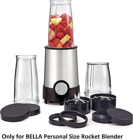 Bella Personal Size Rocket Blender Replacement Parts (Two gaskets 3" Diameter) in Kuwait