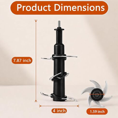 Blender 6-Blade Replacement Compatible with Ninja Blender 72oz 1000-1500W in Kuwait