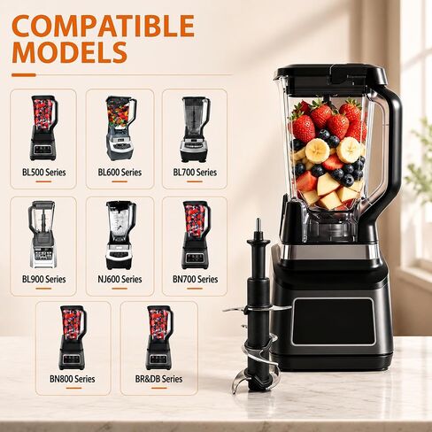 Blender 6-Blade Replacement Compatible with Ninja Blender 72oz 1000-1500W in Kuwait