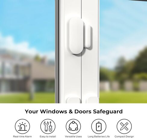 PGST Security Alarm System 99+3 Zone Auto Dial WiFi+GSM/4G Home Burglar Security Wireless GSM Alarm System Detector Sensor Kit Remote Control,Smart Life Tuya APP,NO Monthly Fees in Kuwait