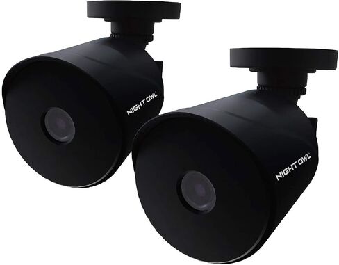 Night Owl 1080p HD Wired Indoor/Outdoor Add-On Cameras, 100 ft. of Night Vision, Wide Viewing Angle and Color Night Vision (2-Pack) in Kuwait