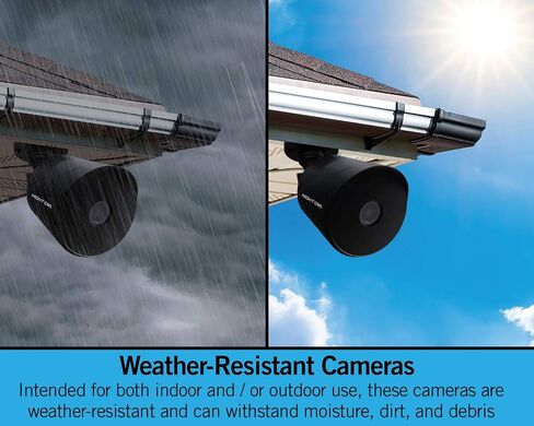 Night Owl 1080p HD Wired Indoor/Outdoor Add-On Cameras, 100 ft. of Night Vision, Wide Viewing Angle and Color Night Vision (2-Pack) in Kuwait