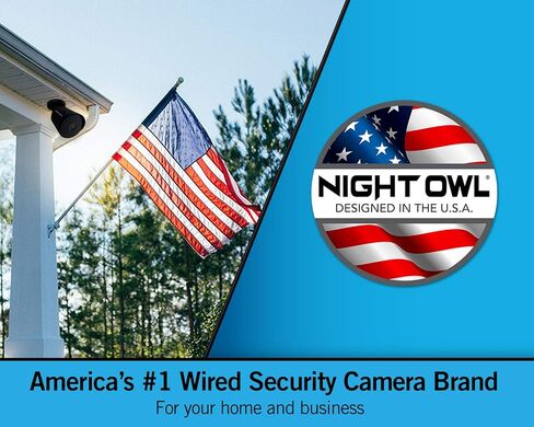 Night Owl 1080p HD Wired Indoor/Outdoor Add-On Cameras, 100 ft. of Night Vision, Wide Viewing Angle and Color Night Vision (2-Pack) in Kuwait