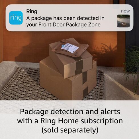 Ring Battery Doorbell Pro with Ring Indoor Cam, White in Kuwait