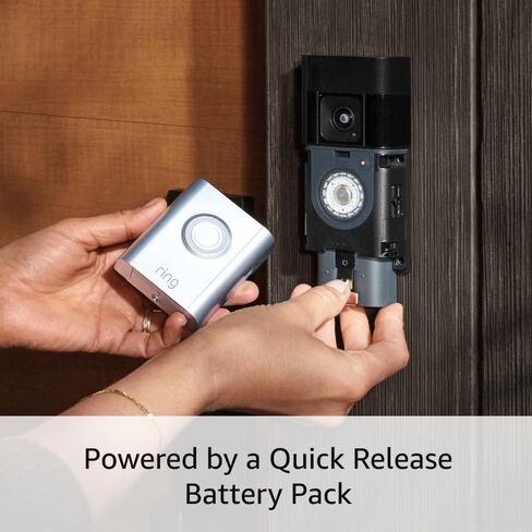 Ring Battery Doorbell Pro with Ring Indoor Cam, White in Kuwait