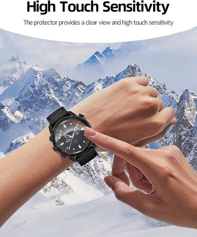 [6 Pack] for Garmin Descent Mk3i 51MM Smart Watch Screen Protector, Clear TPU Soft Film Compatible with Garmin Descent Mk3i 51MM Smartwatch,Anti-Scratch Ultra-Thin in Kuwait