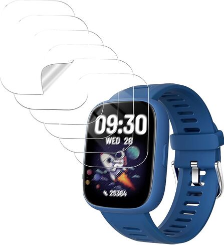 [6 Pack] for TICTIKY verfit watch 01 1.83 Inch Smart Watch Screen Protector, Clear TPU Soft Film Compatible with verfit watch 01 Smartwatch,Anti-Scratch Ultra-Thin in Kuwait