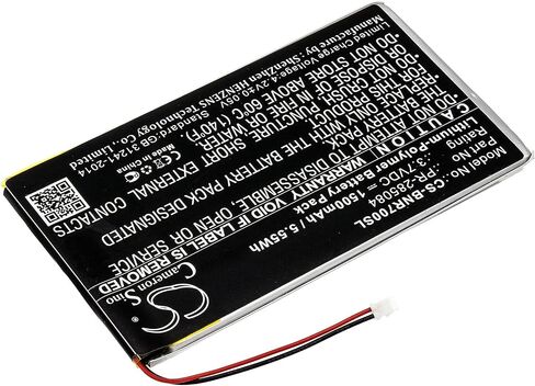 Cameron Sino Battery for Barnes & Noble BNRV700, GlowLight Plus 7.8 PN:Barnes & Noble PR-285084 1500mAh / 5.55Wh in Kuwait