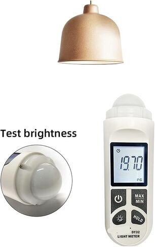 Light Meter, Light Meter, 200,000 LUX Light Meter Photography Digital Light Meter Integrated Light Meter Lux/Fc Light Meter Environmental Tester Light Meter in Kuwait