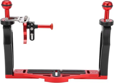 Dual Handle Tray Stabilizer Rig for Underwater Photography, Aluminum in Kuwait