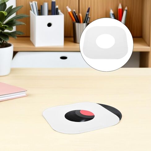 GANAZONO 20pcs Vinyl Record Sleeves Outer Covers for 7 Inch Vinyl Albums, Dustproof Paper Record Storage Bags round Corners, Portable Storage and Long Term Care for Collectors in Kuwait
