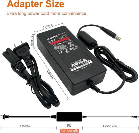 Power Adapter for PS2 and PS2 Slim 70000 US Plug in Kuwait