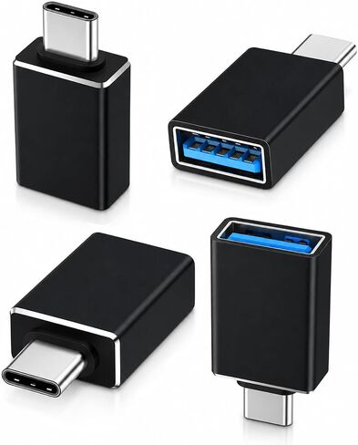 USB C to USB Adapter 3.0, 4 Pack 5Gbps Type C to USB A Converter Charging in Kuwait