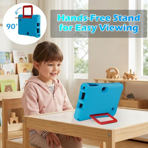 DIGITHINK Android Tablet 7 inch Tablets with Case, 4GB RAM 32GB ROM 1TB Expand, Quad-core Processor Tablet, 1024 x 600 IPS Screen, Dual Cameras, 3000mAh Battery, Bluetooth, WiFi GMS, Widevine L1 in Saudi Arabia