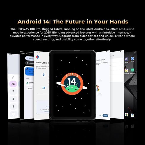 HOTWAV R10 Pro Rugged Tablet 10800mAh 10.1inch HD+ in Kuwait