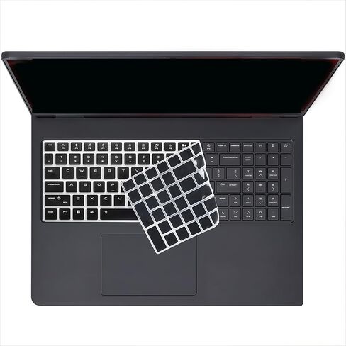 Keyboard Skin Compatible for 2026 HP HyperX OMEN 16" 16-am Series 16-am2715nr/2935nr, HyperX OMEN 15" 15-ga 15t-ga 15-gb Series 15-gb0261nr/ga0762nr (NOT for HP OMEN 16-an/am/ap 15-dc/en Series) Black in Kuwait