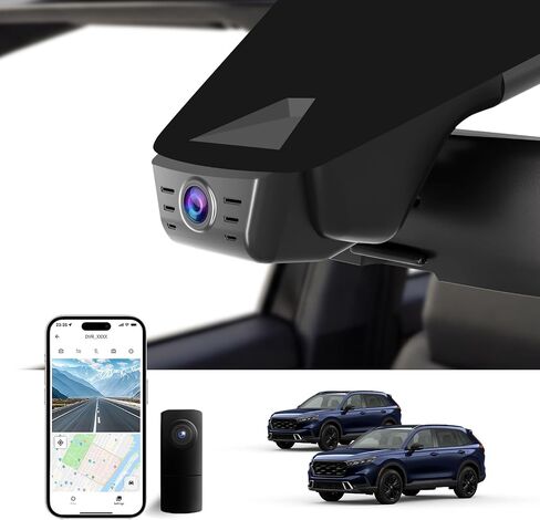 Front 4K & Rear 1080P Dash Cam for Honda CR-V 2023-2026(Black) in Kuwait
