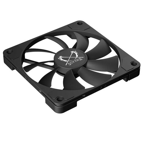 SCYTHE Big Shuriken 4 Low Profile CPU Cooler, 4.7" x 4.8" x 2.6", 12V, 200W, 31.78dB, Compatible with Desktop, Laptop, Server, Other Electronic Devices in Kuwait