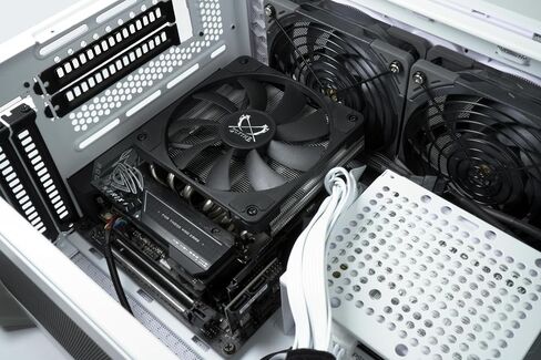 SCYTHE Big Shuriken 4 Low Profile CPU Cooler, 4.7" x 4.8" x 2.6", 12V, 200W, 31.78dB, Compatible with Desktop, Laptop, Server, Other Electronic Devices in Kuwait