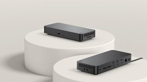 Dell SD25TB4 Pro Thunderbolt 4 Docking Station, 8K Display Support, 130W Adapter, Bundled with USB-C to C, USB-C to A, USB-A to A, HDMI Cables & Cleaning Cloth - Full Connectivity Accessory Kit in Kuwait