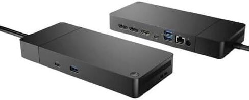 Dell SD25TB4 Pro Thunderbolt 4 Docking Station, 8K Display Support, 130W Adapter, Bundled with USB-C to C, USB-C to A, USB-A to A, HDMI Cables & Cleaning Cloth - Full Connectivity Accessory Kit in Kuwait
