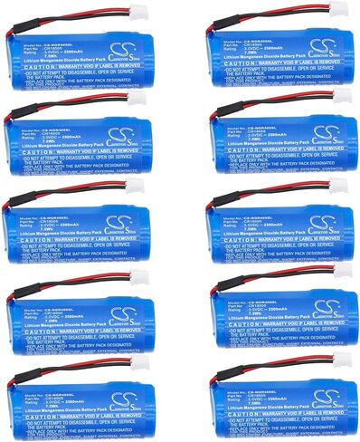(10PCS) 2500mAh / 7.5Wh Battery for NextCentury RR4 Digital Displays, TR4 Transceiver PN:NextCentury CR18505 in Kuwait