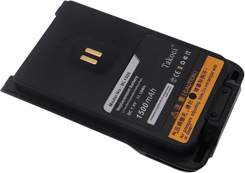 (6PACK) 1500mAh Replacement Battery for Hytera BD500,BD505,BD555,fits BL1506 BL2018 1500mAh in Kuwait