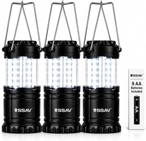 SSAV Battery Powered LED Lanterns (Batteries Included) in Kuwait