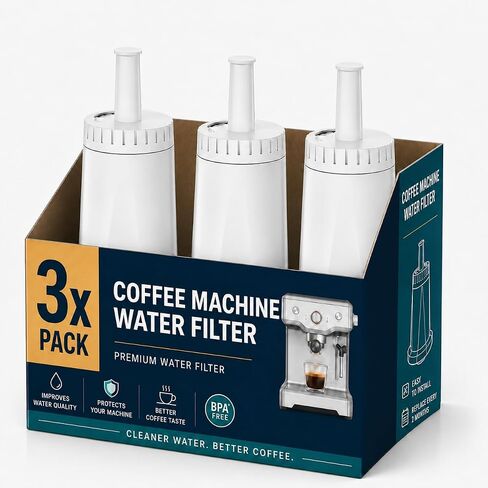 Water Filters for Breville Espresso Machine Barista Touch Bes880, Barista Pro BES878, Oracle Touch BES990, Oracle BES980, Replacement Dual Boiler BES920 Bambino ClaroSwiss in Saudi Arabia