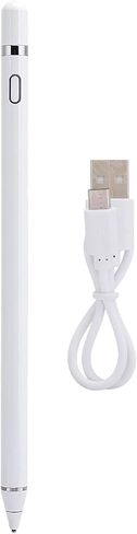 Capacitive Touchscreen Pen with Sensitive Point Control for Drawing and Writing for Artists and Students (White) in Kuwait