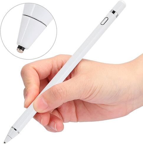 Capacitive Touchscreen Pen with Sensitive Point Control for Drawing and Writing for Artists and Students (White) in Kuwait
