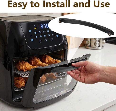 Air Fryer Replacement Handle Compatible with Power and Compatible with PowrXL AirFryer Pro, Fix Broken Basket Handle in Kuwait