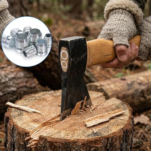24Pcs Round Axe Handle Wedges, Safety Round Handle Wedges in Kuwait