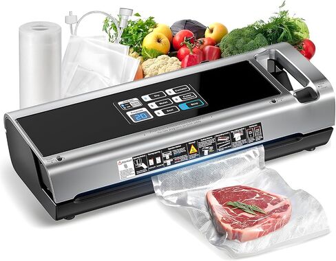 Food Vacuum Sealer Machine with Storage & Built-in Cutter in Kuwait