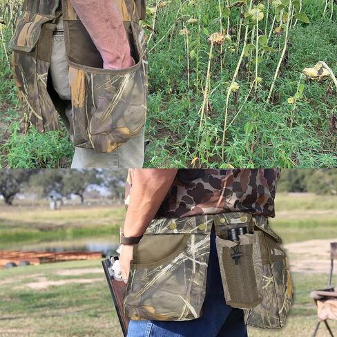 Dove Hunting Belt Bag, Adjustable Well-Fitting Shotgun Shell Bag Breathable in Kuwait
