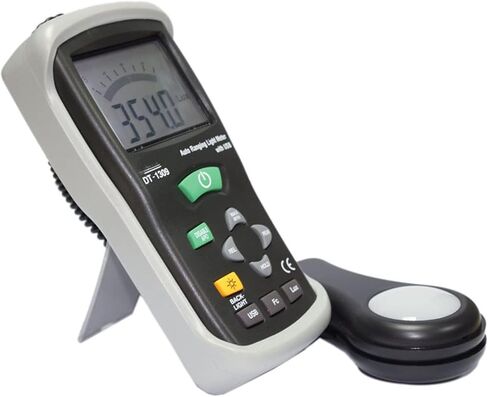 Light Meter, Illuminance meter With the USB interface Brightness test DT-1309 lux meter(2) in Kuwait