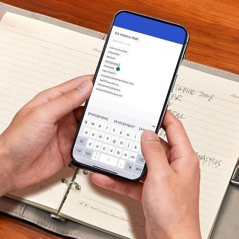 Bewinner Smart Pen Notebook Set, Real Time Paper Screen Sync Digital Pen Writing Set with OCR Text Recognition and Voice Recording, for Study Work Note Taking Drawing in Kuwait