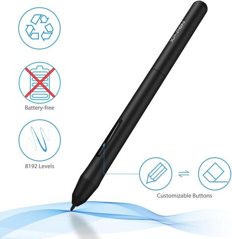 Drawing Tablet XPPen StarG640 Digital Graphic Tablet 6x4 Inch Art Tablet & Digital Drawing Glove - Two-Finger Artist Glove with Cute Cat Print in Kuwait