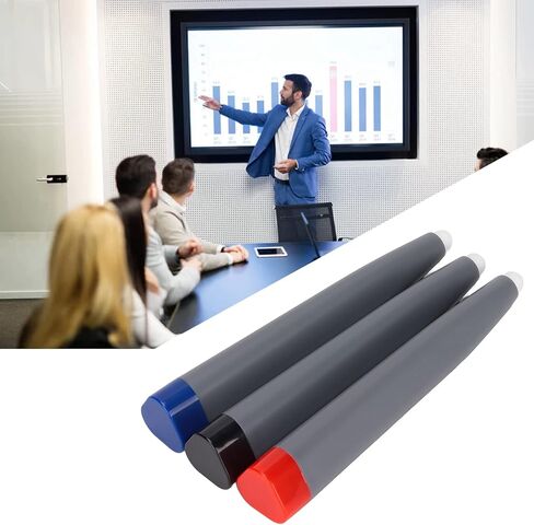 Karlak Touch Screen Pen Interactive Tablet Pen Stylus 3Pcs ABS Infrared Touch Screen Presentation Whiteboard with Pressure Sensors Optical Whiteboards for Electronic White in Kuwait