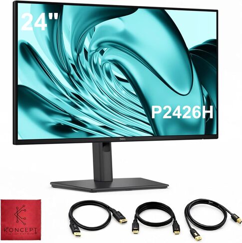 Dell Pro P P2426H 24" FHD 120Hz Business Monitor, USB-C, HDMI, DisplayPort in Kuwait
