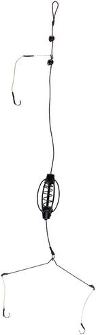 Carp Fishing Feeder Baits Cage, Spring Fish with Holder, Inline Methods Tackle Baits Cage Hook Rigs Set Sinkers Feeder Tackle Fishing Sinkers in Kuwait