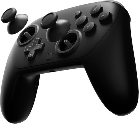 eXtremeRate 4 Pairs Replacement 3D Joystick for Nintendo Switch 2 Pro Controller, Left Right Analog Stick Thumbsticks with Screwdriver Tools for Switch 2 Pro Controller, Multi-Colors Options - Black in Kuwait