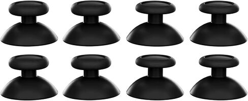 eXtremeRate 4 Pairs Replacement 3D Joystick for Nintendo Switch 2 Pro Controller, Left Right Analog Stick Thumbsticks with Screwdriver Tools for Switch 2 Pro Controller, Multi-Colors Options - Black in Kuwait