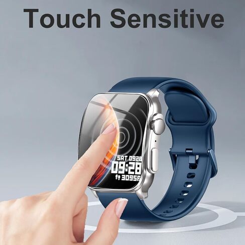 6 Pack Screen Protector for Poounur KW281A 2.01inch Smart Watch– 6H TPU Film,Anti-Scratch, Anti-Fingerprint,Bubble-Free,Shatterproof,Dustproof,Touch Sensitive,Full Protection for Watch Display in Kuwait